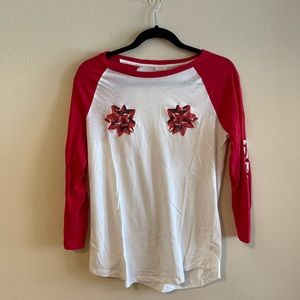 PINK Christmas Long Sleeve Shirt